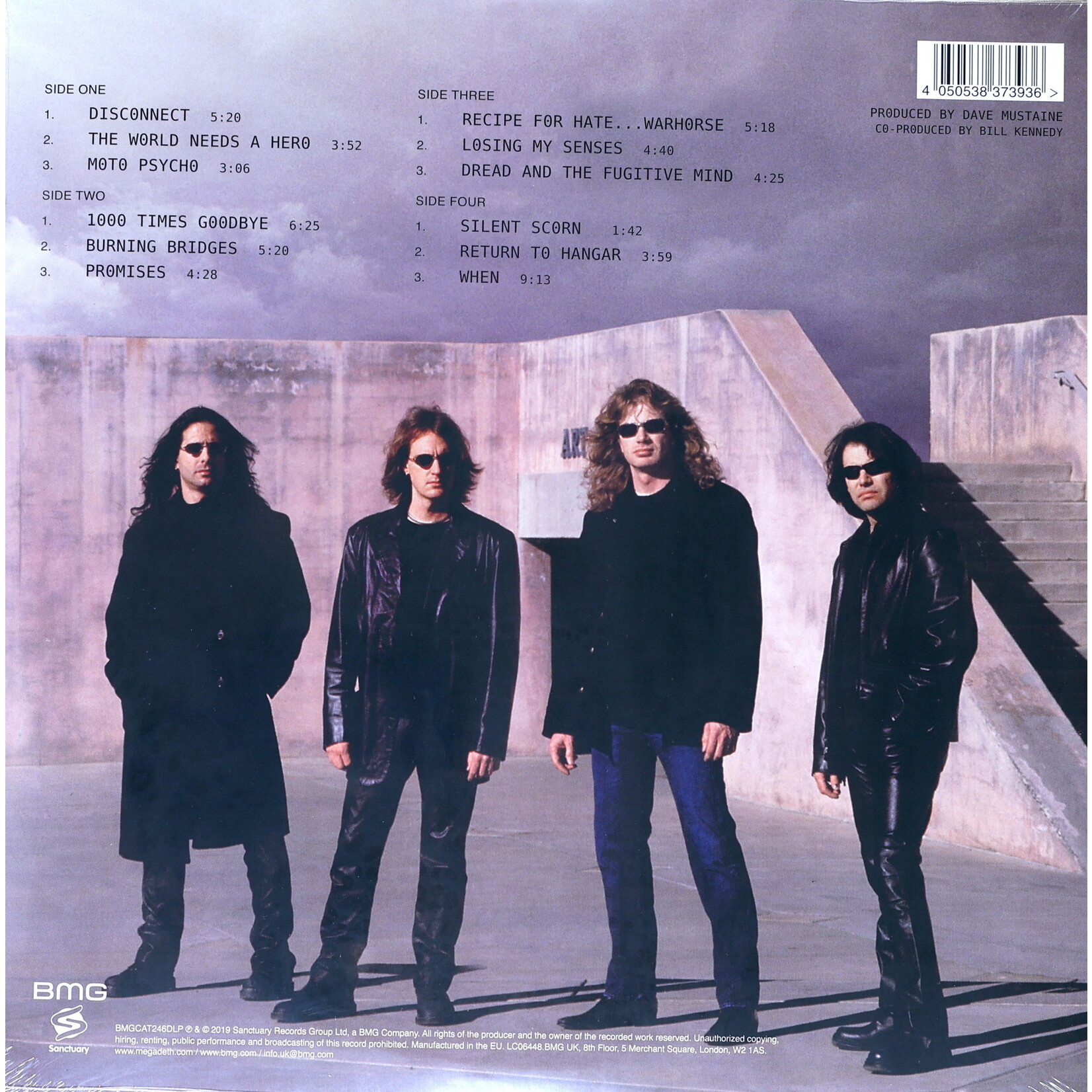 MEGADETH - WORLD NEEDS A HERO - GATEFOLD REISSUE REMASTERED 2LP