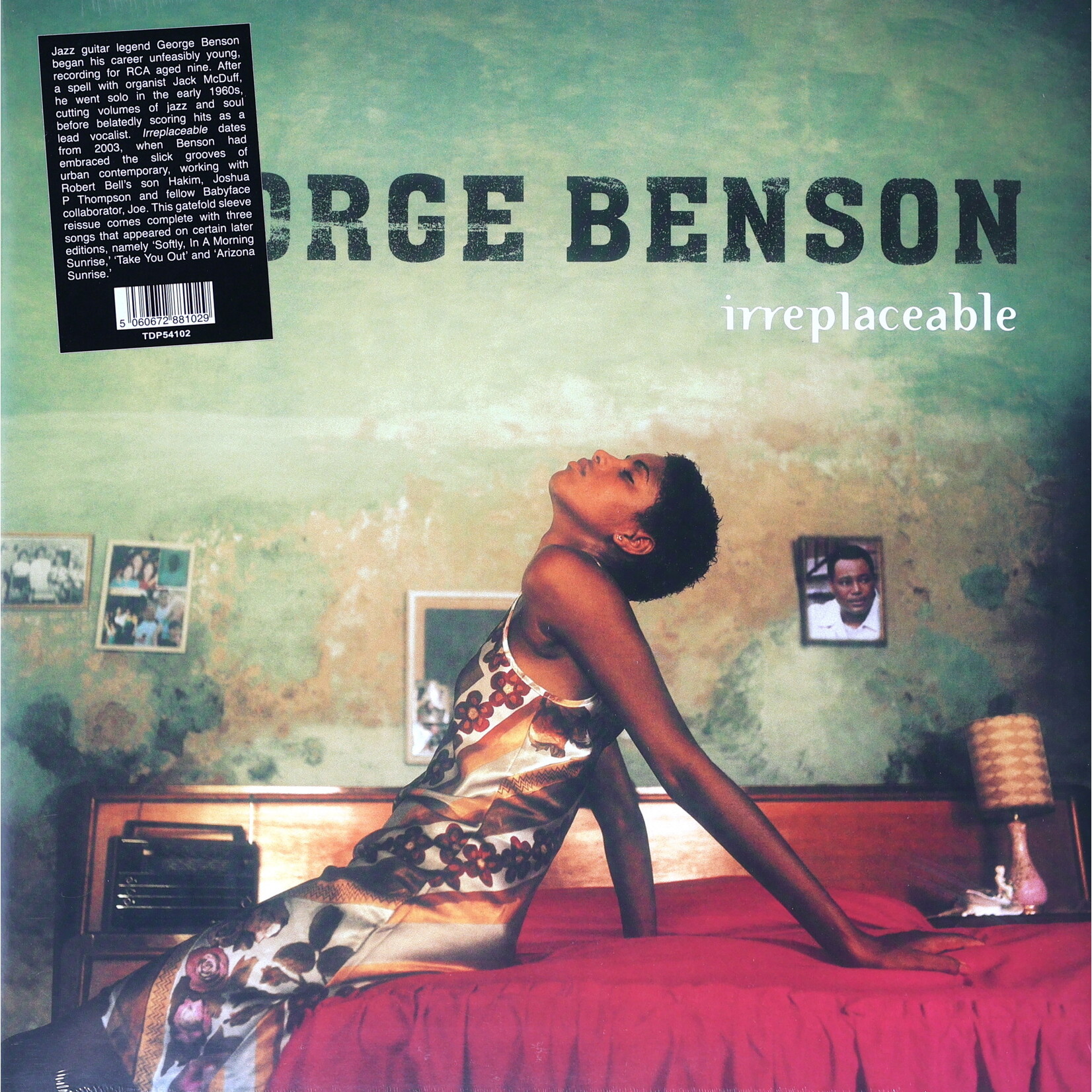BENSON, GEORGE - IRREPLACEABLE - GATEFOLD LP
