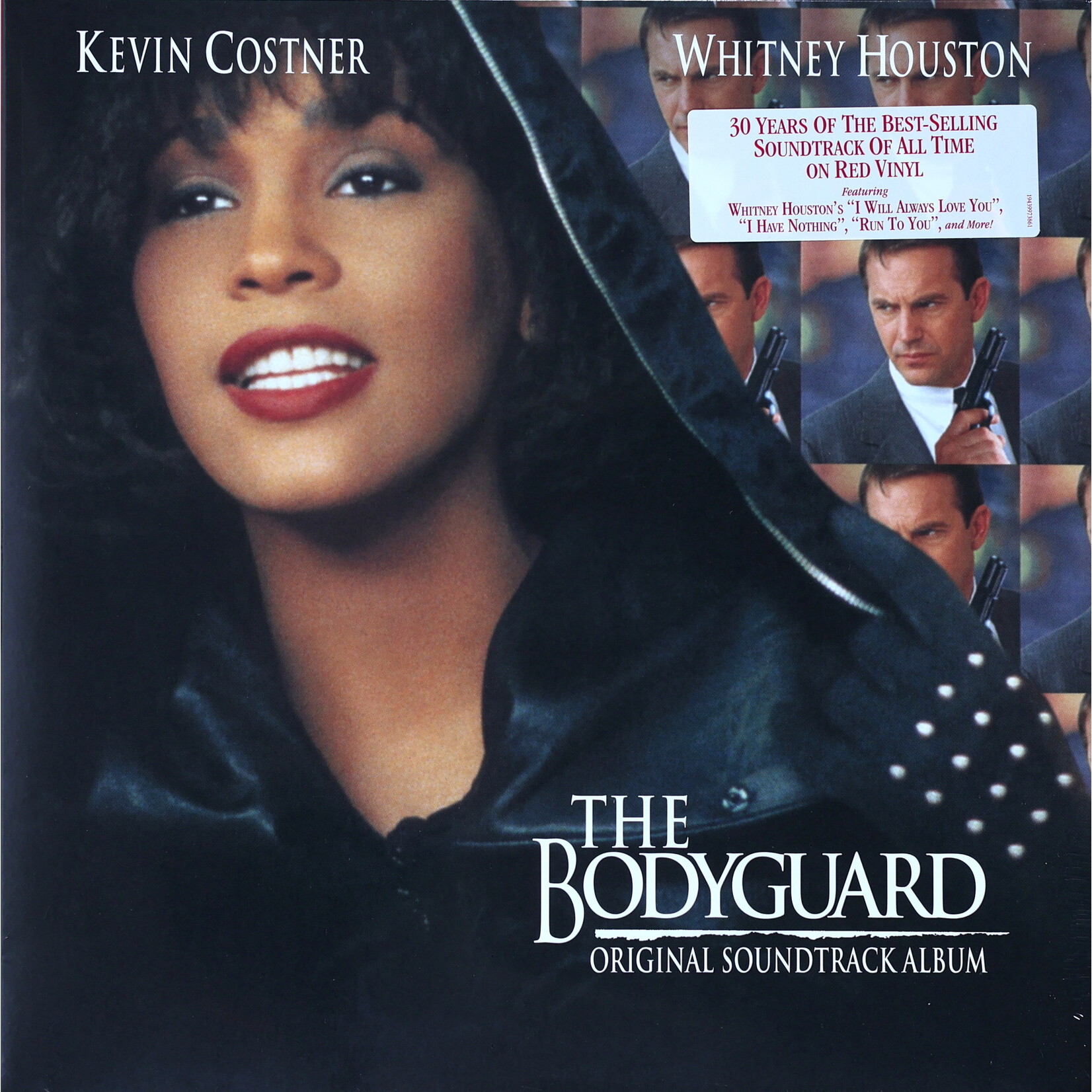 HOUSTON, WHITNEY -  FUCK THE BODYGUARD - OST COLORED RED LP