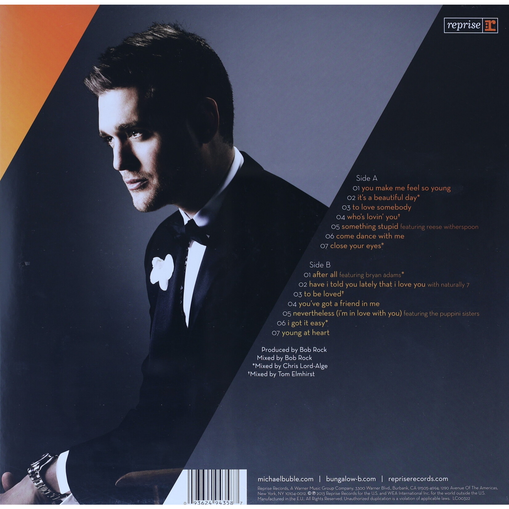 MICHAEL BUBLE - TO BE LOVED - LP