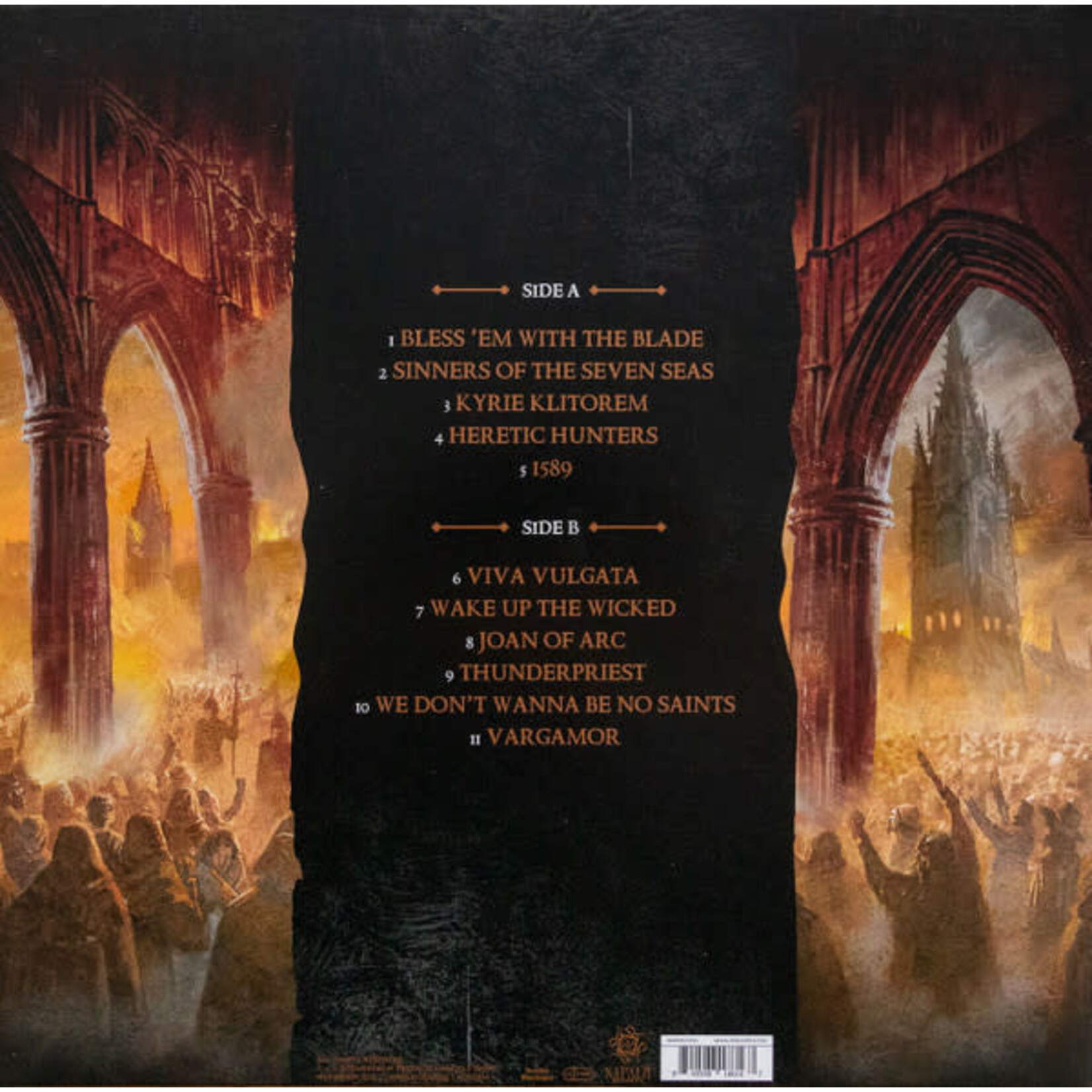 POWERWOLF - WAKE UP THE WICKED - GATEFOLD LP