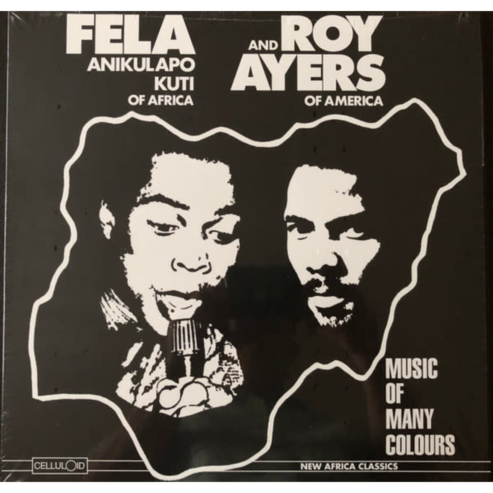 KUTI, FELA & ROY AYERS - MUSIC OF MANY COLOURS - LP