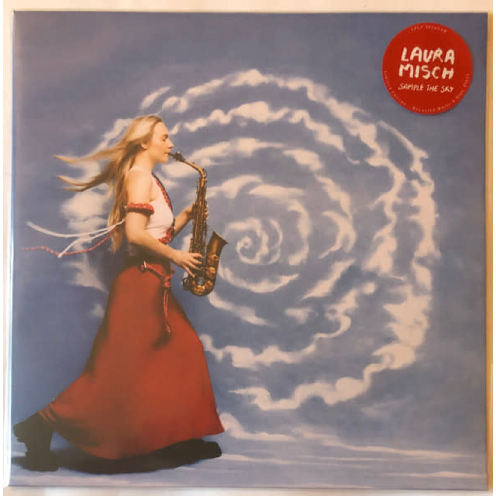 MISCH, LAURA - SAMPLE THE SKY - LTD WHITE & BLUE LP