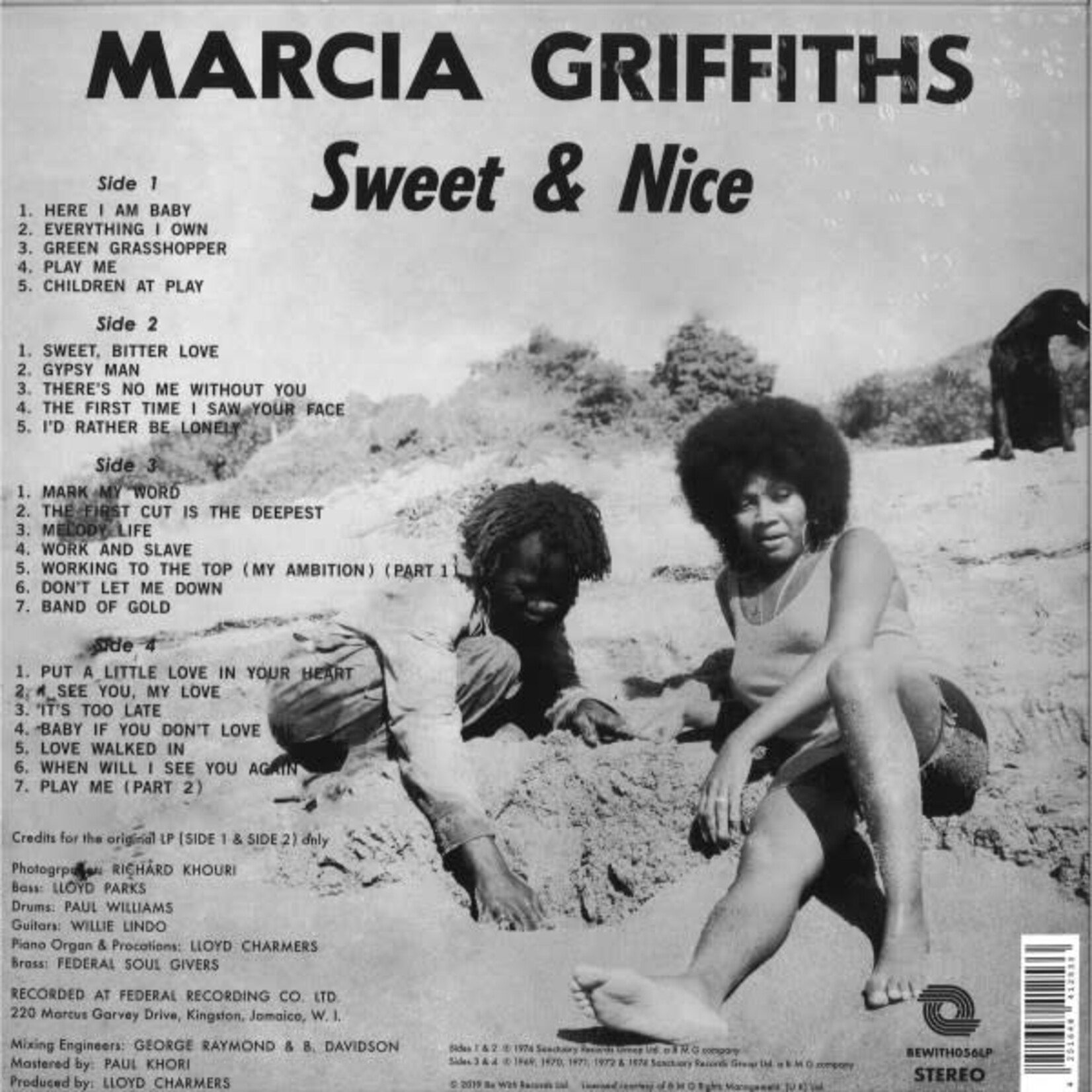 MARCIA GRIFFITHS - SWEET AND NICE - COLORED CLEAR 2LP