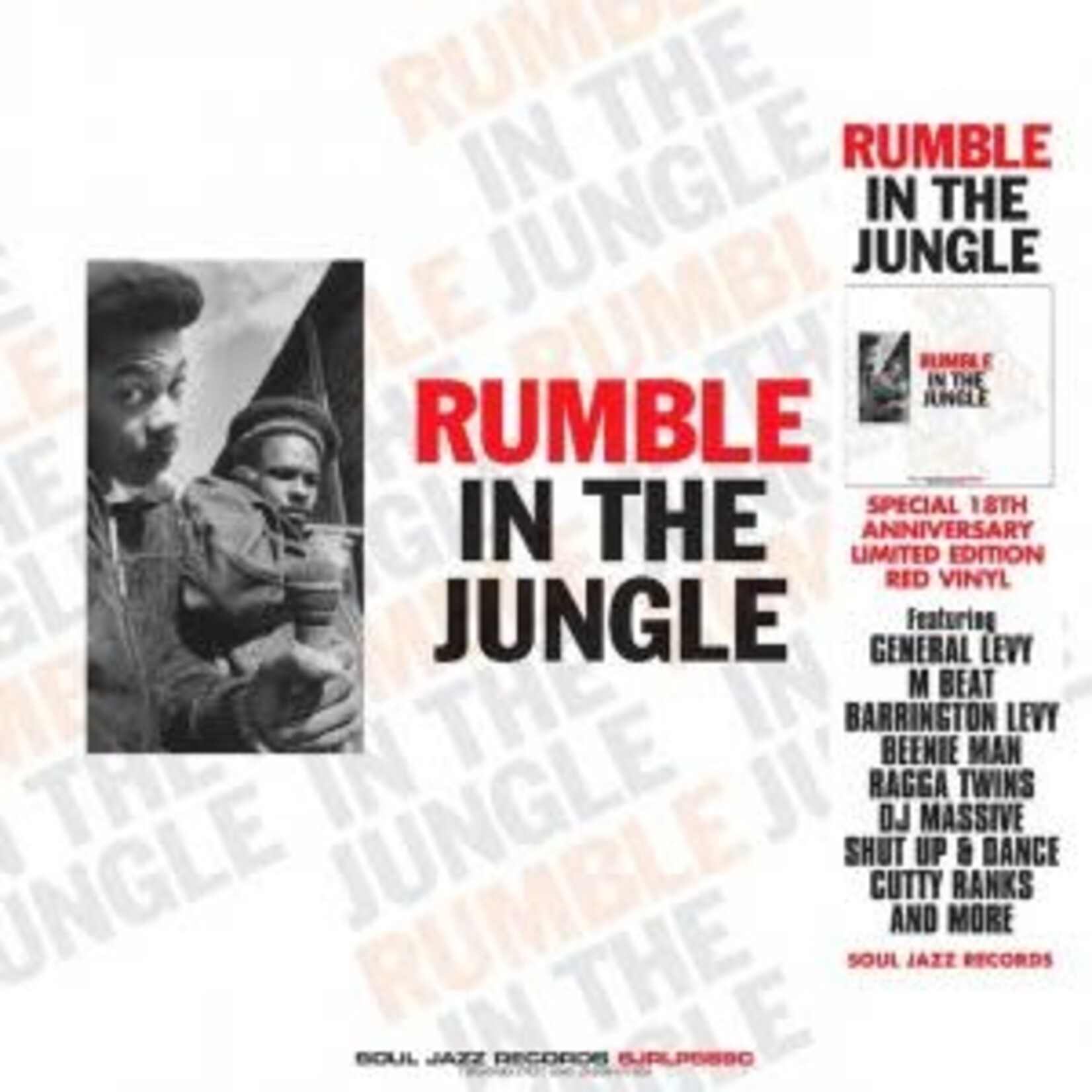 VARIOUS ARTISTS - SOUL JAZZ RECORDS REPRESENT - RUMBLE IN THE JUNGLE - 2LP RSD '25