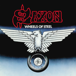 SAXON - WHEELS OF STEEL - LTD 45TH ANNIVERSARY GATEFOLD COLORED RED & BLUE 2LP RSD'25