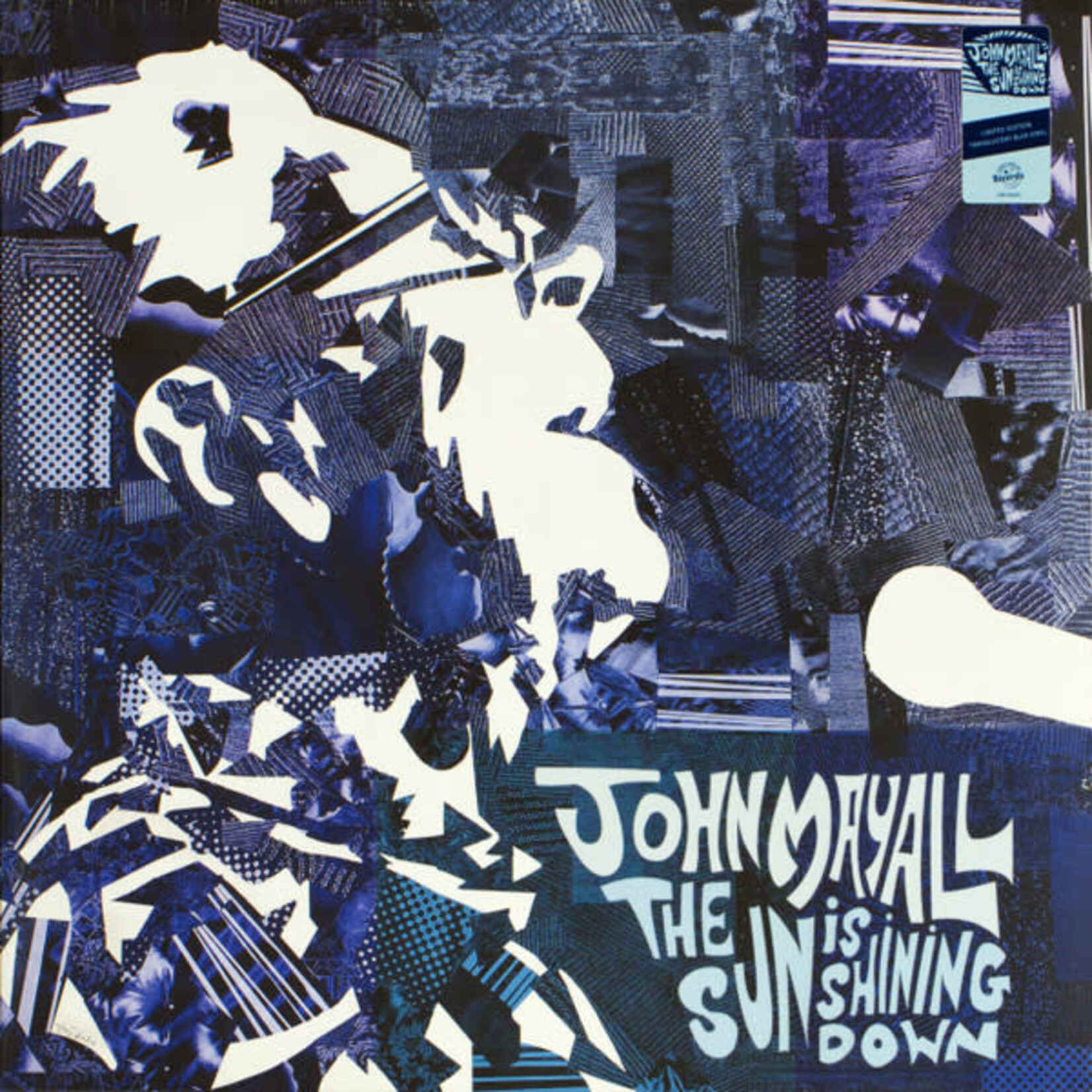 MAYALL, JOHN & THE BLUESBREAKE - SUN IS SHINING DOWN - LTD COLORED CLEAR BLUE LP