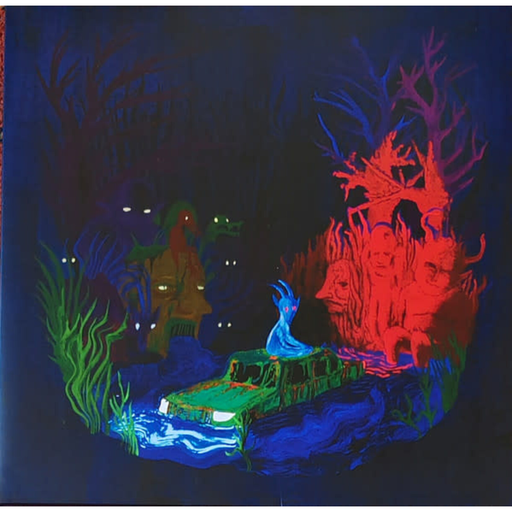 GOAT GIRL - BELOW THE WASTE - GATEFOLD COLORED RED LP
