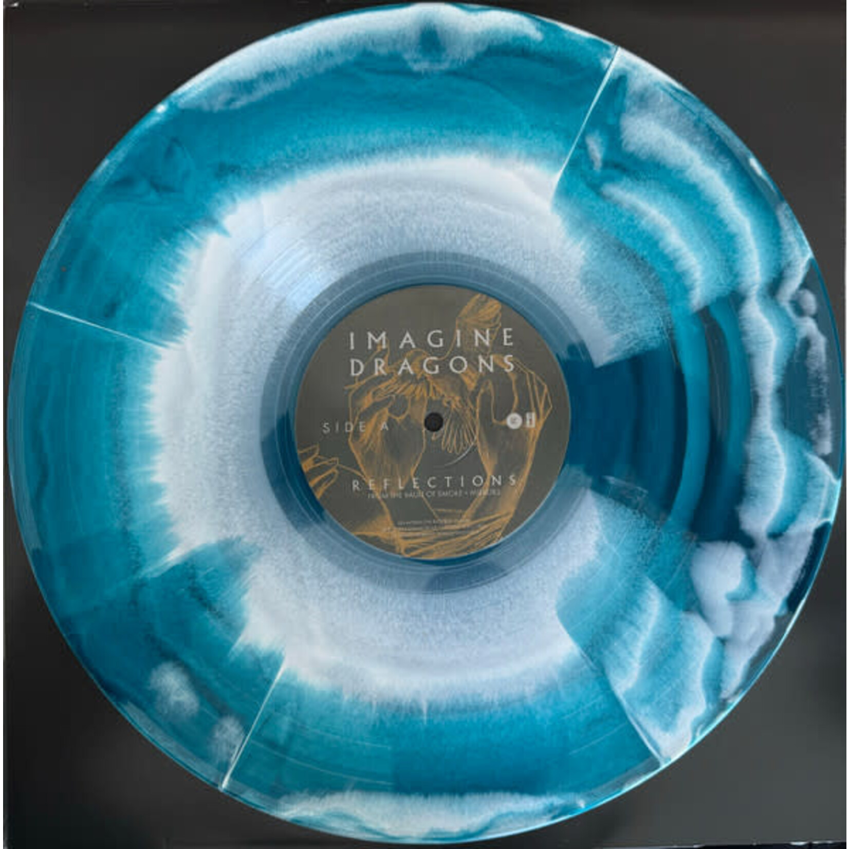 IMAGINE DRAGONS - REFLECTIONS - COLORED BLUE SWIRL LP