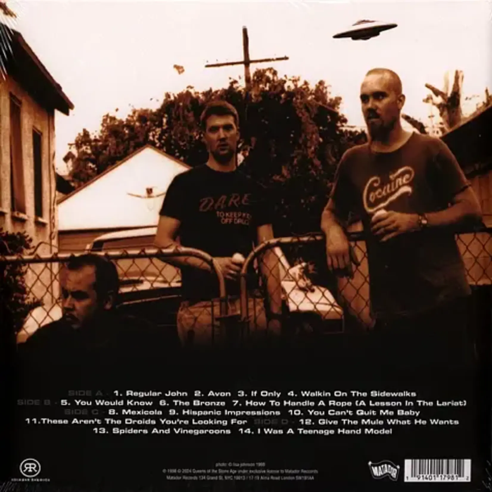 QUEENS OF THE STONE AGE - QUEEN OF THE STONE AGE - EXPANDED GATEFOLD EDITION 2LP