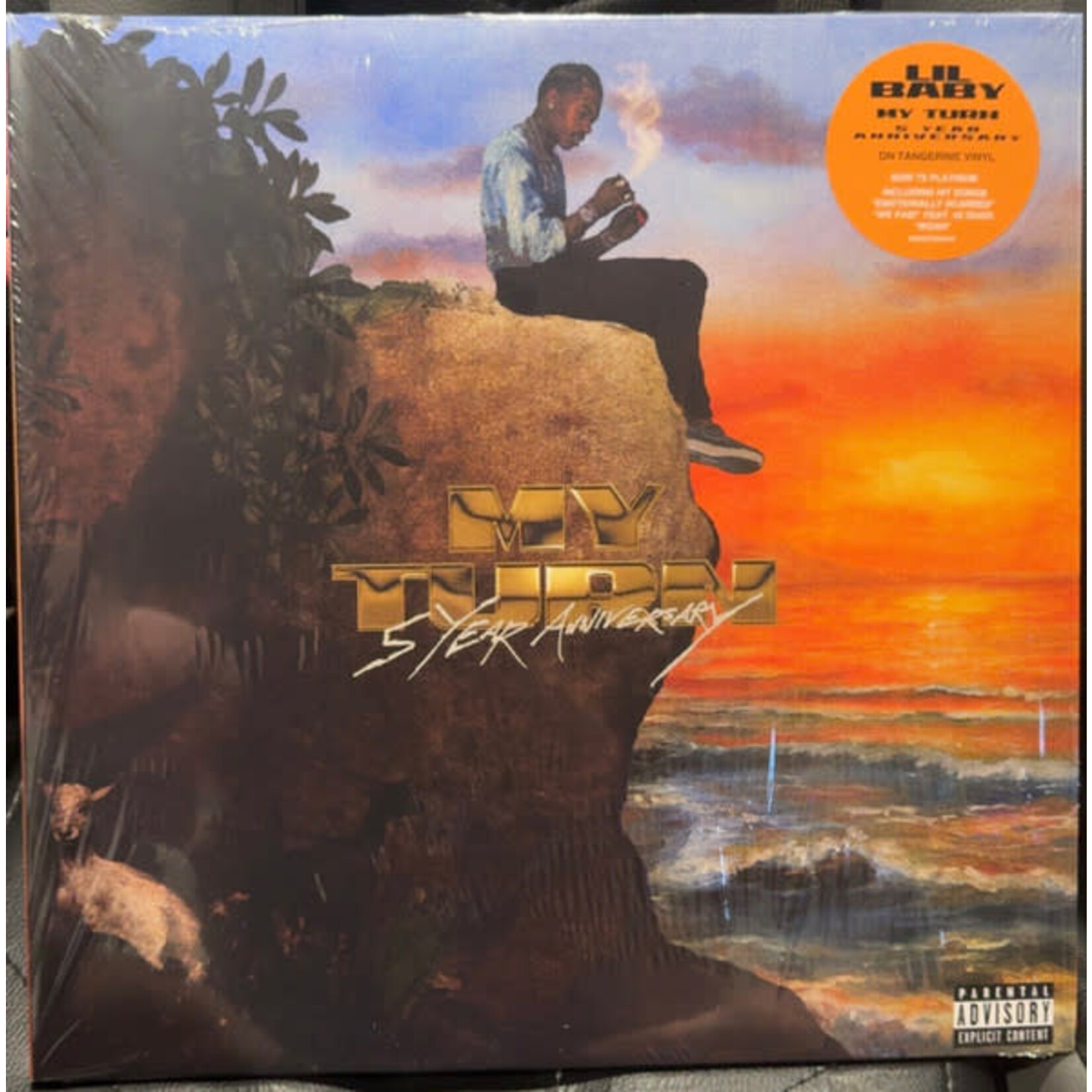LIL BABY - MY TURN - GATEFOLD COLORED TANGERINE 2LP