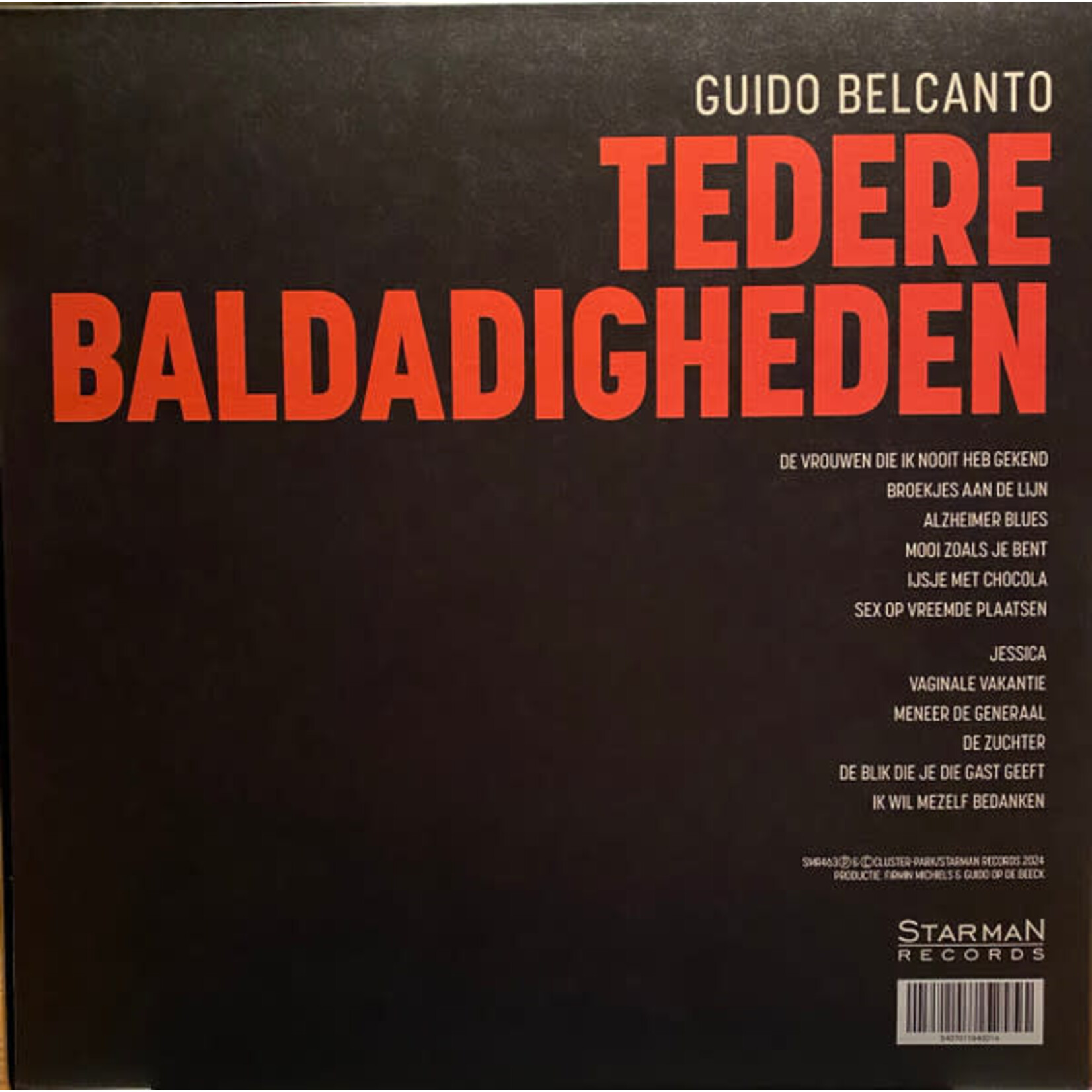BELCANTO, GUIDO - TEDERE BALDADIGHEDEN - GATEFOLD LP
