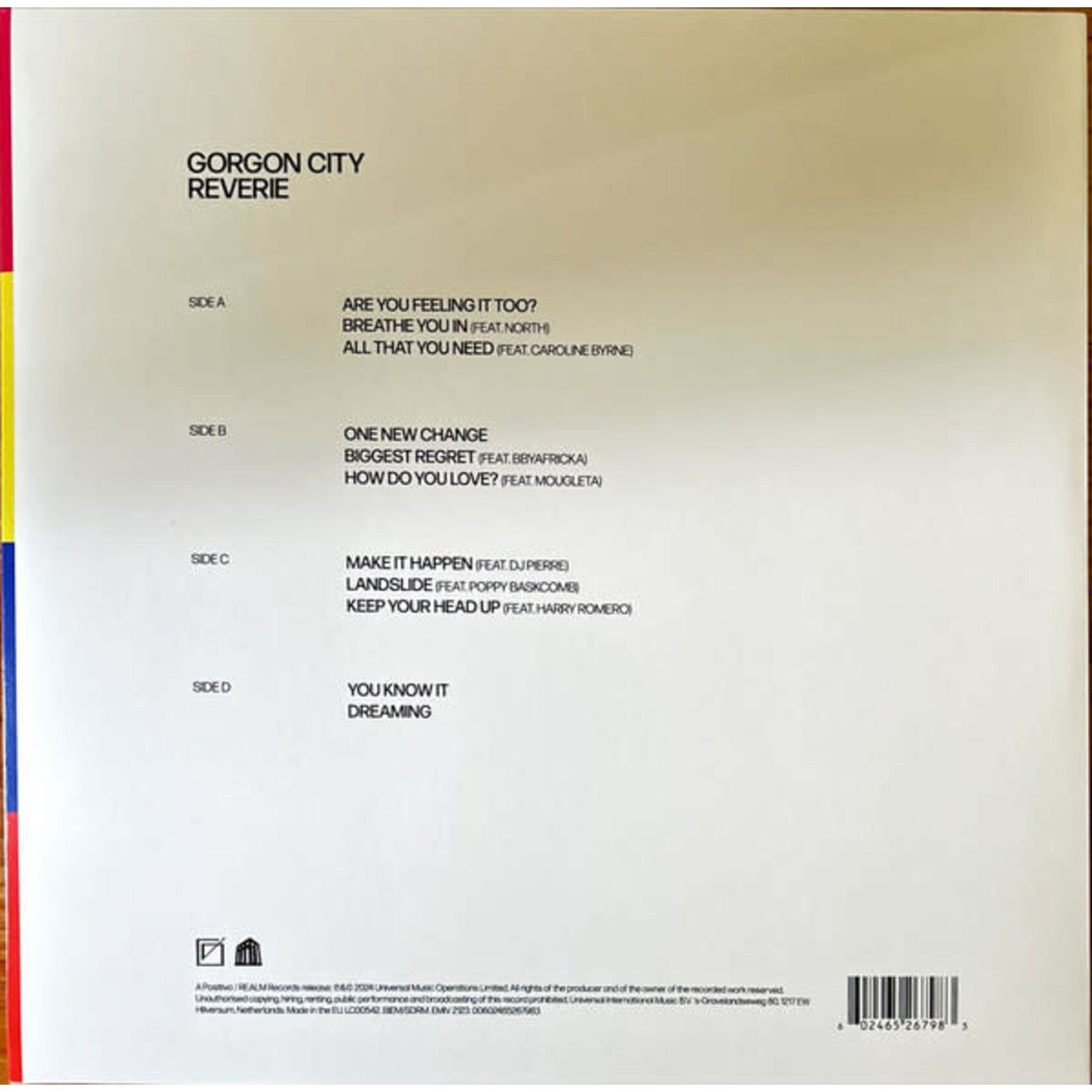 GORGON CITY - REVERIE - 2LP