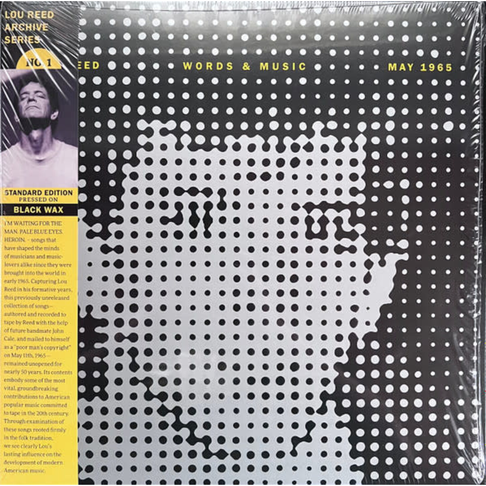 REED LOU - WORDS & MUSIC - LP