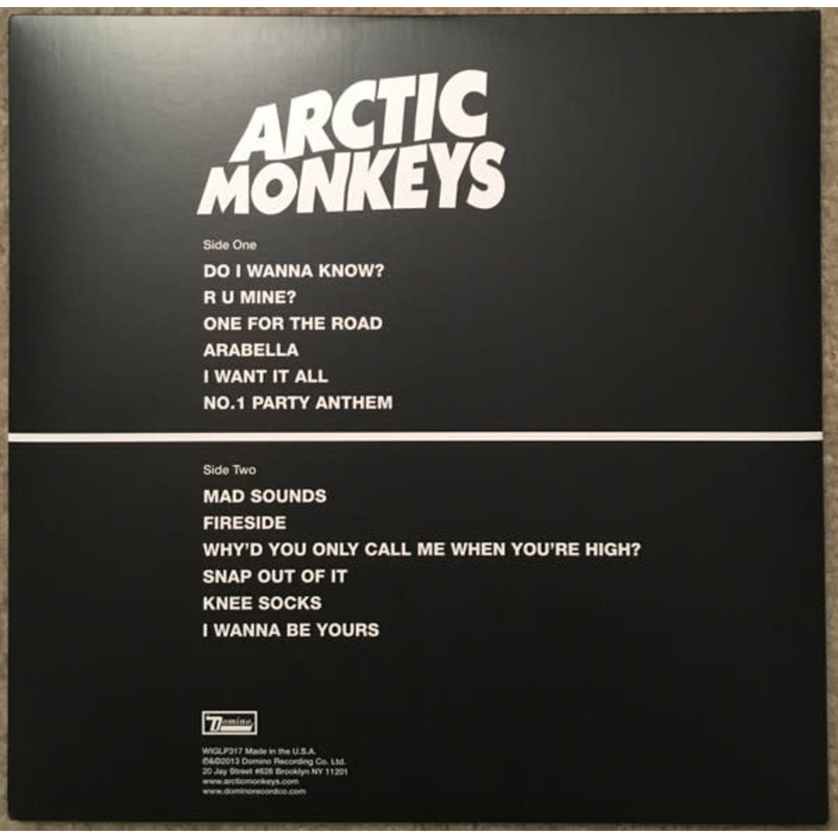 ARCTIC MONKEYS - AM - GATEFOLD LP