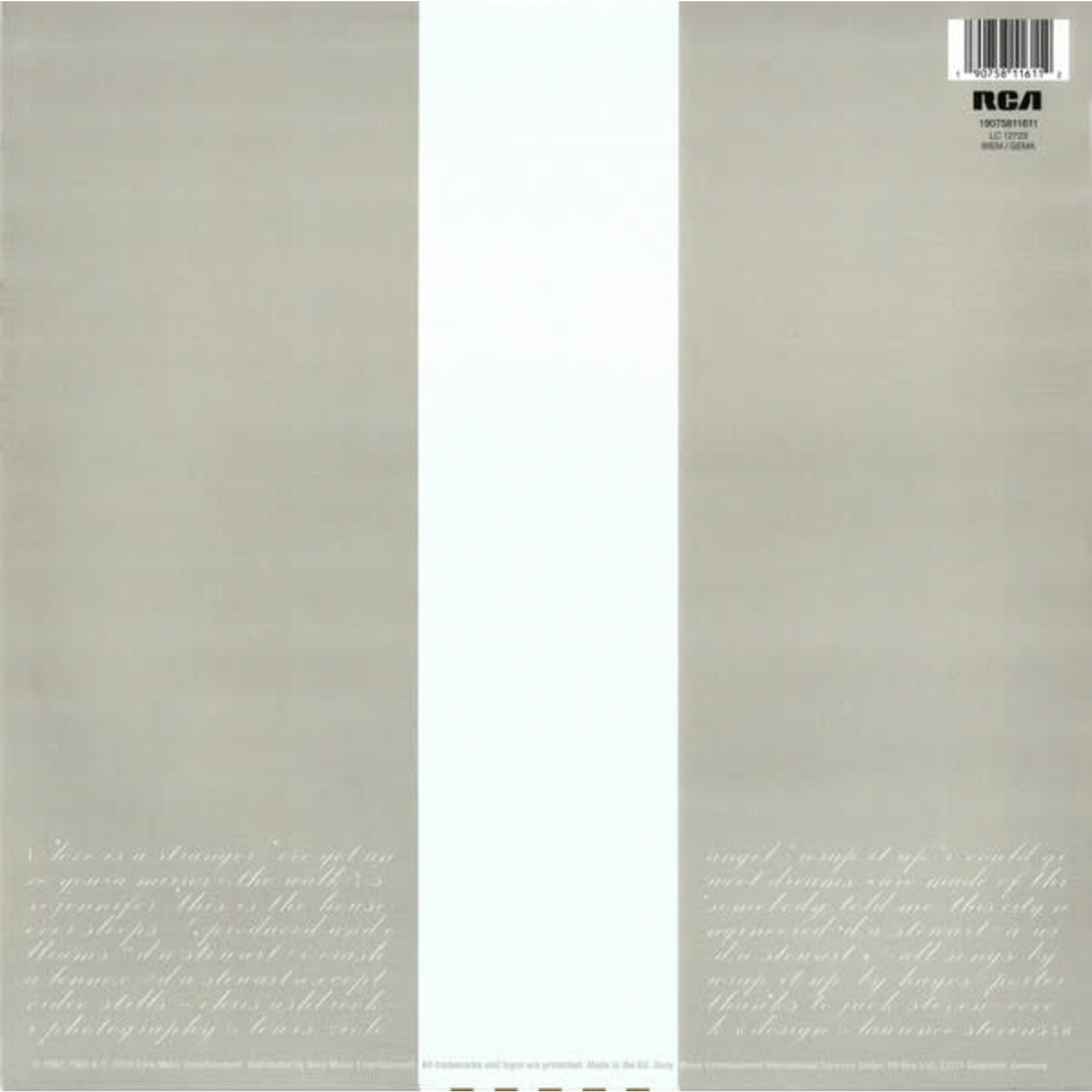 EURYTHMICS - SWEET DREAMS (ARE MADE OF THIS) - REMASTERED LP