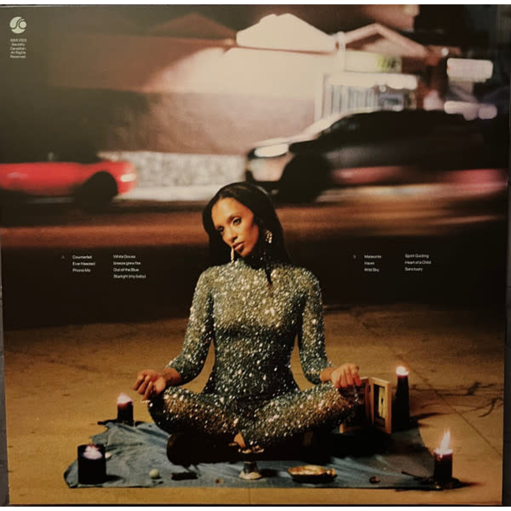 MEREBA - THE BREEZE GREW A FIRE - COLORED SUMMER SKY SPLASH LP