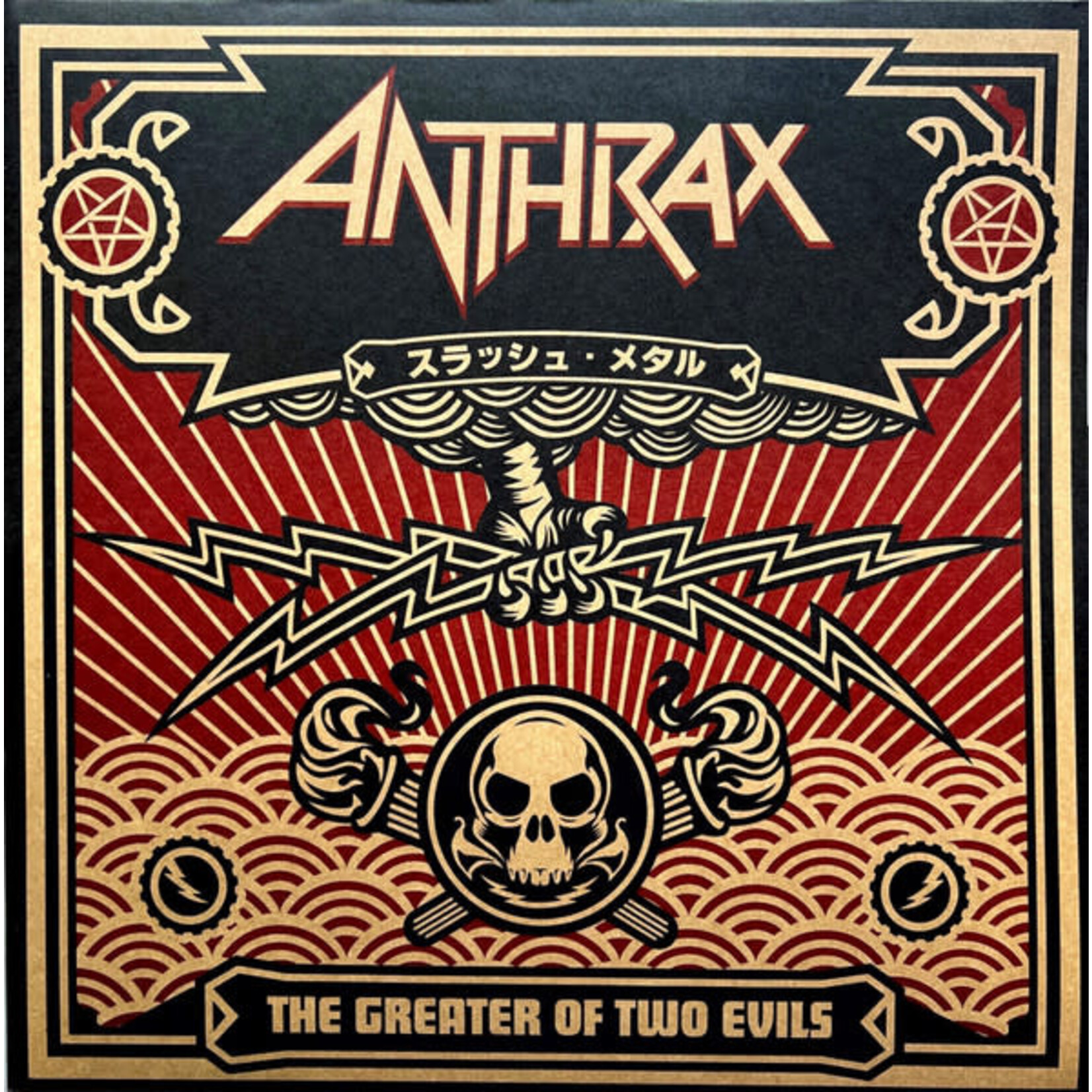 ANTHRAX - GREATER OF TWO EVILS - LTD GATEFOLD 2LP