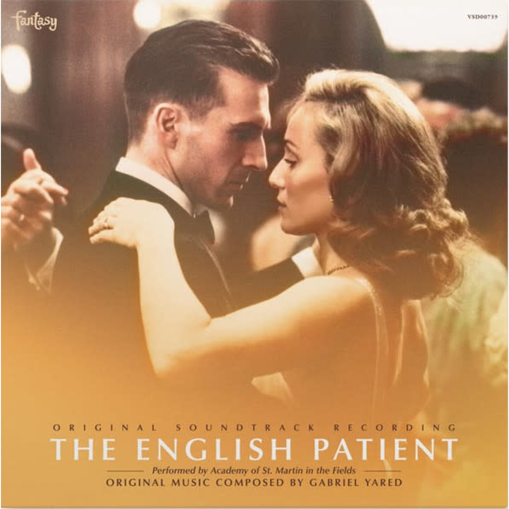ACADEMY OF ST MARTIN IN THE FIELDS, GABRIEL YARED - THE ENGLISH PATIENT - COLORED SAHARAN SUN ORANGE GATEFOLD 2LP