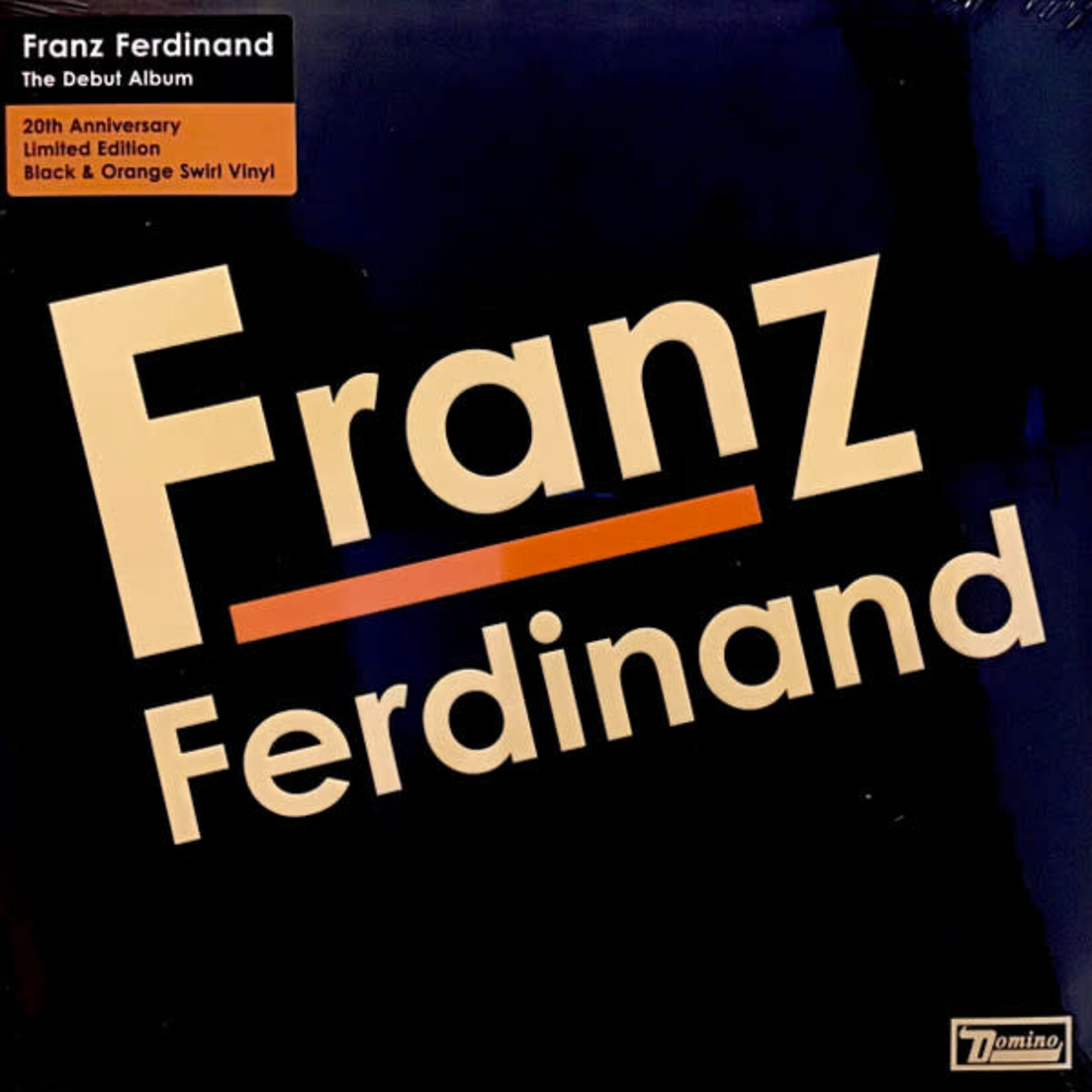 FRANZ FERDINAND - FRANZ FERDINAND - LTD 20TH ANNIVERSARY COLORED BLACK &ORNAGE SWIRL LP