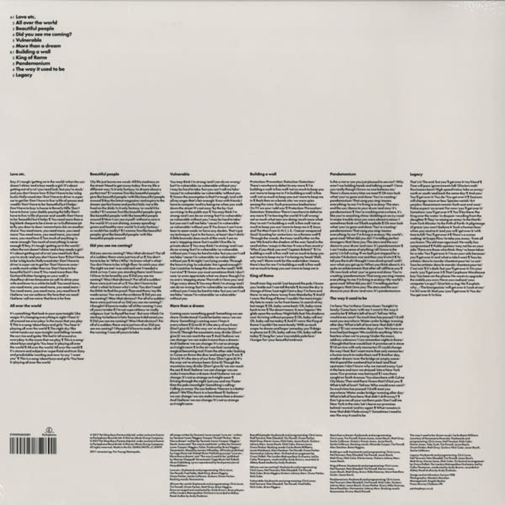 PET SHOP BOYS - YES - LP