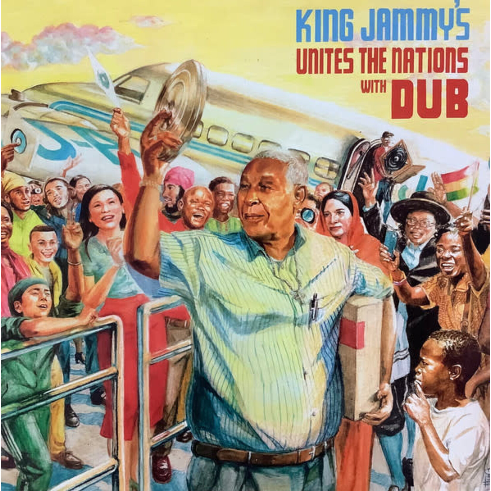 KING JAMMY - KING JAMMYS UNITES THE NATIONS WITH DUB - LP