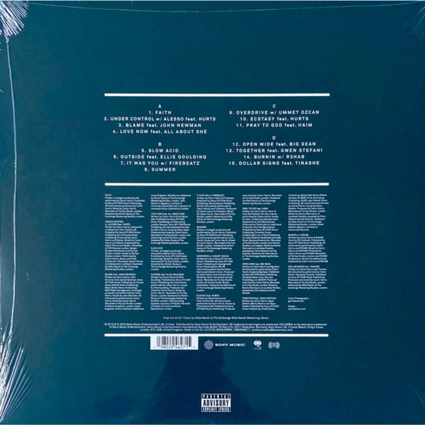 HARRIS, CALVIN - MOTION - GATEFOLD 2LP