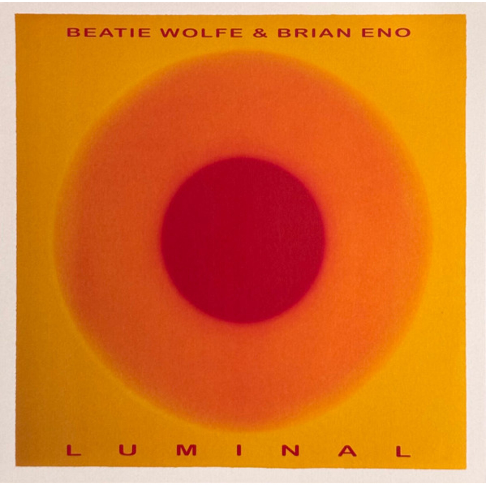 ENO, BRIAN & BEATIE WOLFE - LUMINAL - LP
