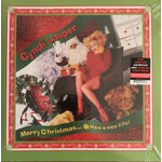 LAUPER, CYNDI - MERRY CHRISTMAS...HAVE A NICE LIFE! - GATEFOLD COLORED RED & WHITE LP