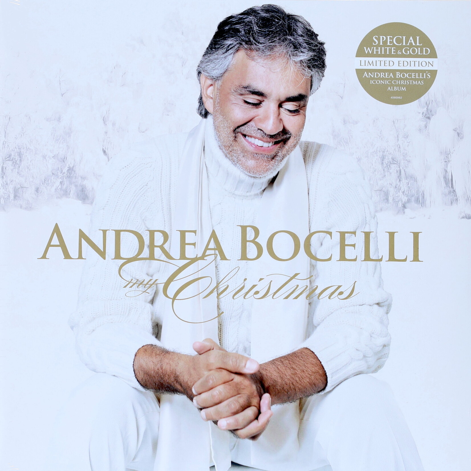 BOCELLI, ANDREA - MY CHRISTMAS - LTD GATEFOLD COLORED WHITE & GOLD 2LP