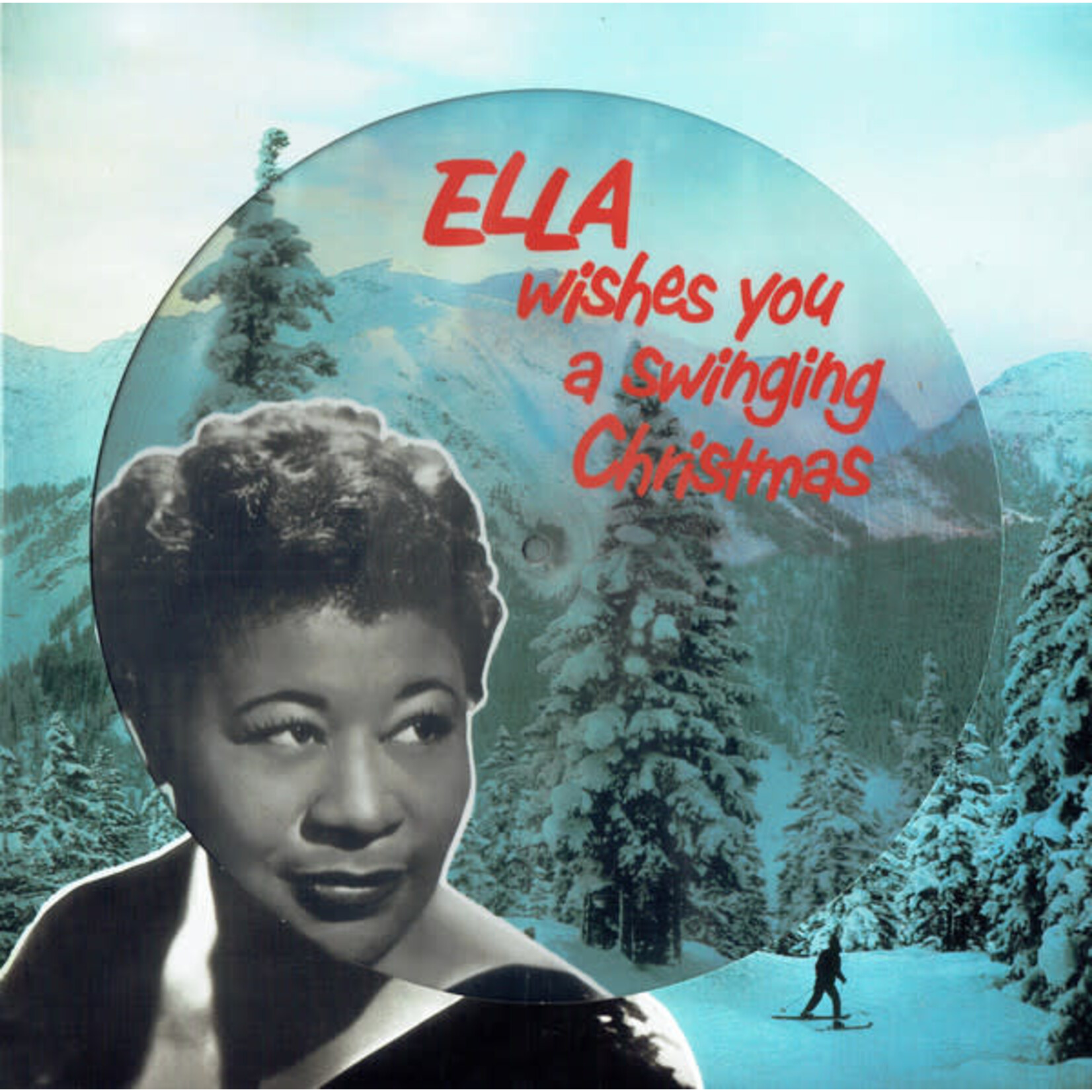 FITZGERALD, ELLA ELLA - WISHES YOU A SWINGING CHRISTMAS - PICTURE DISC