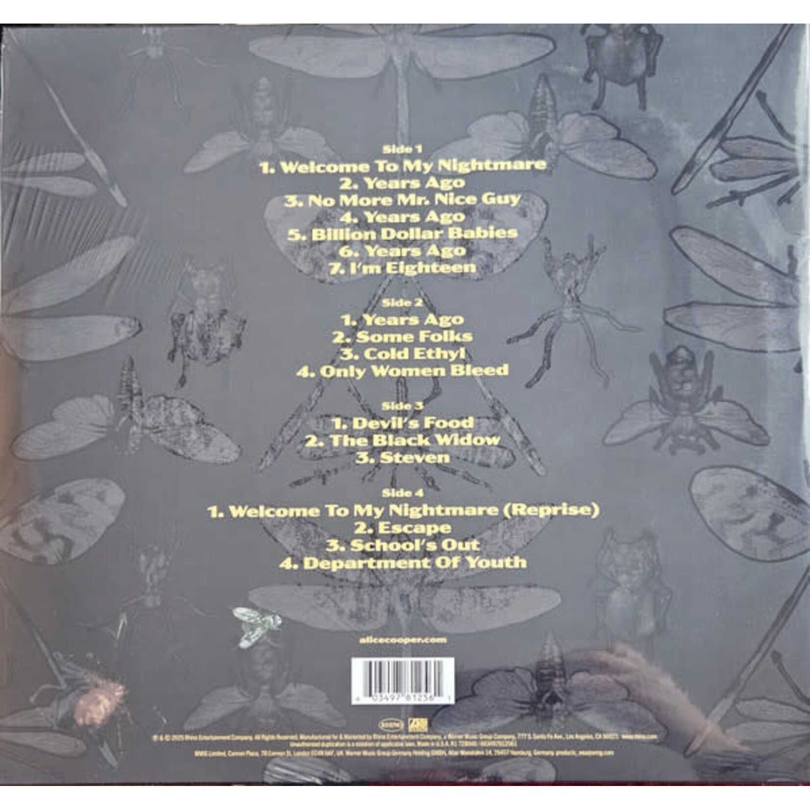 COOPER, ALICE - WELCOME TO MY NIGHTMARE - GATEFOLD 2LP