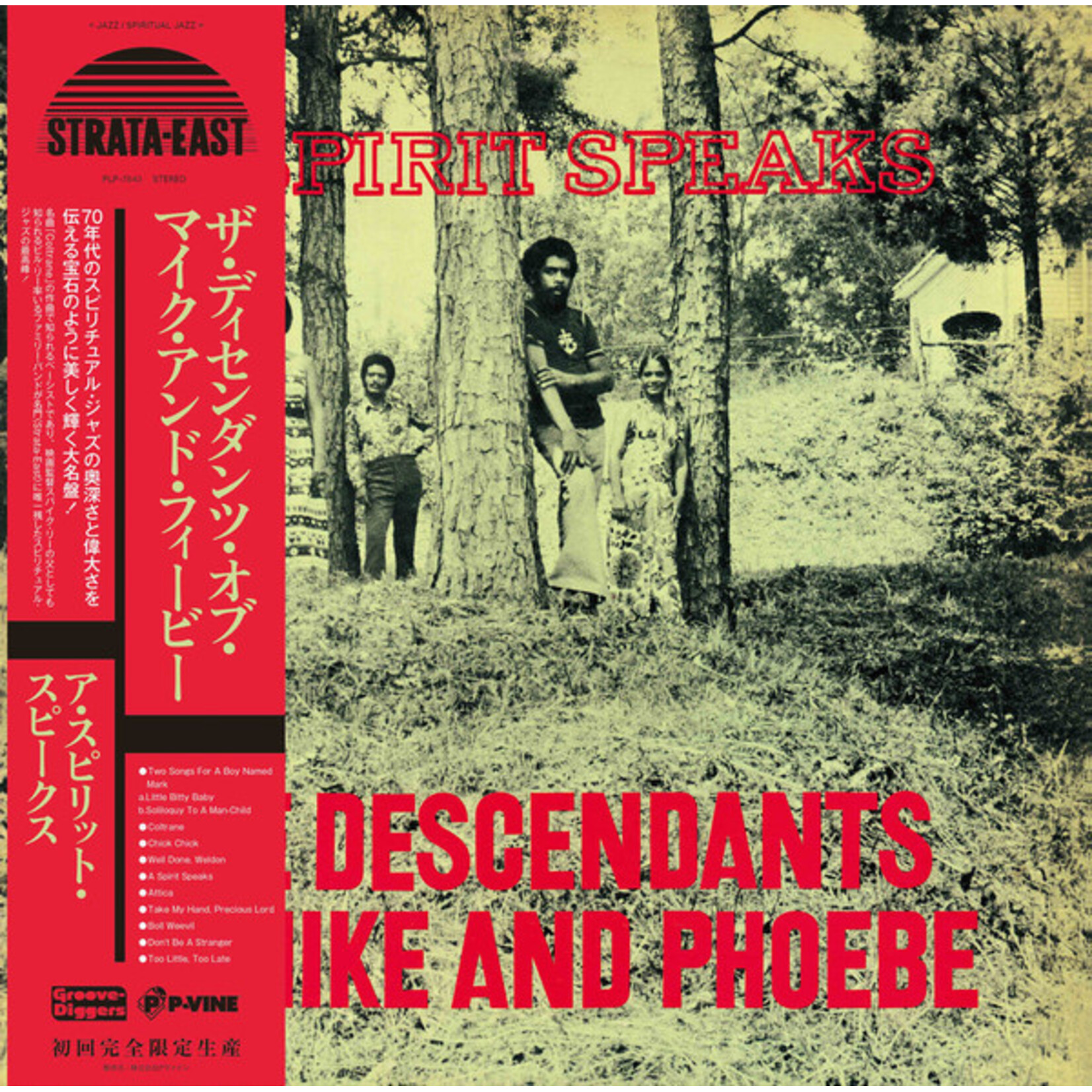 A SPIRIT SPEAKS - THE DESCENDANTS OF MIKE AND PHOEBE - LP