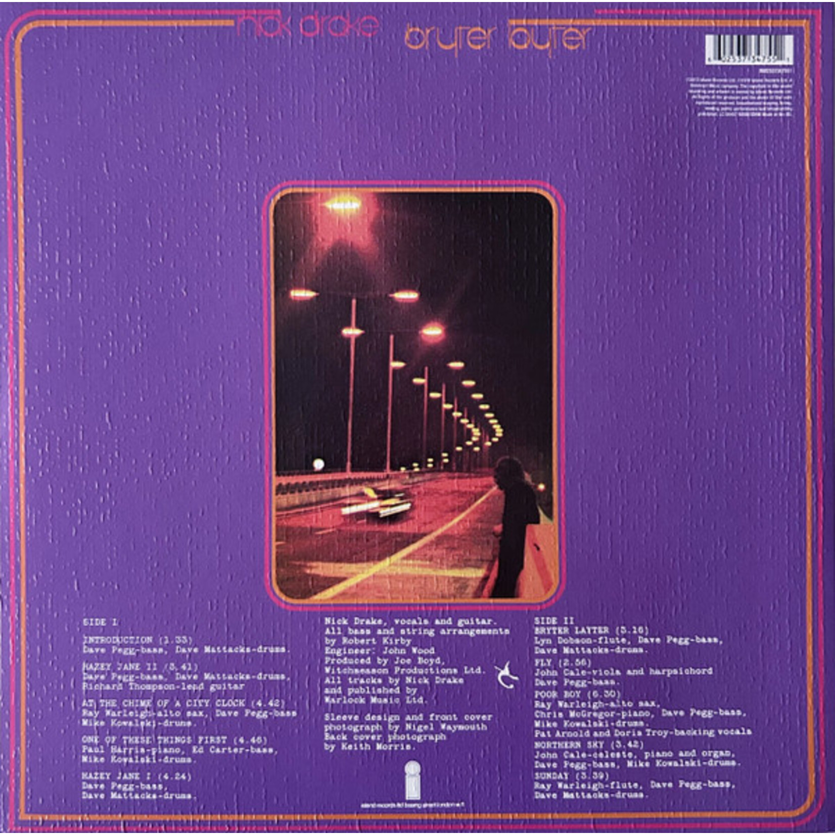 DRAKE, NICK - BRYTER LAYTER - LP