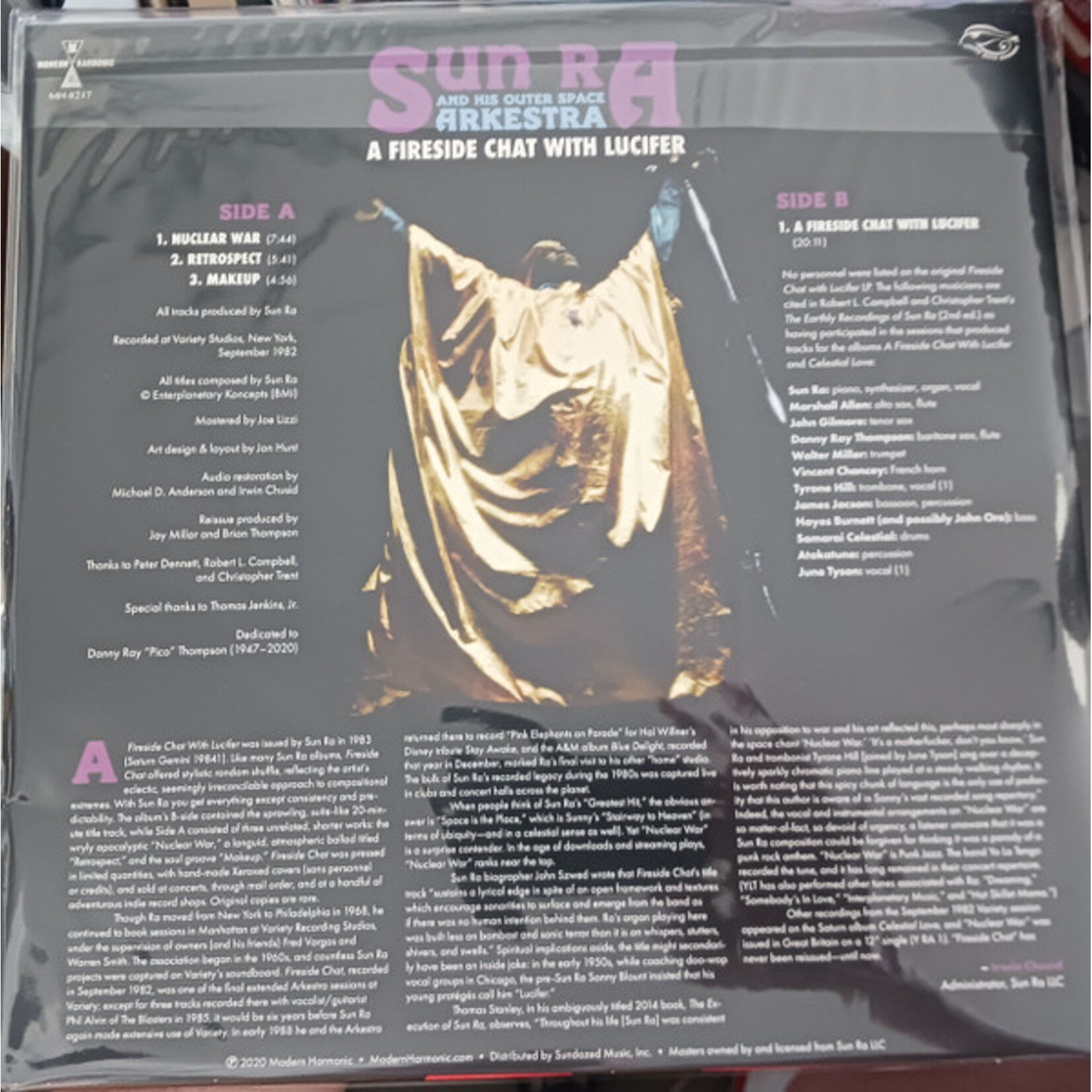 SUN RA - A FIRESIDE CHAT WITH LUCIFER - LP