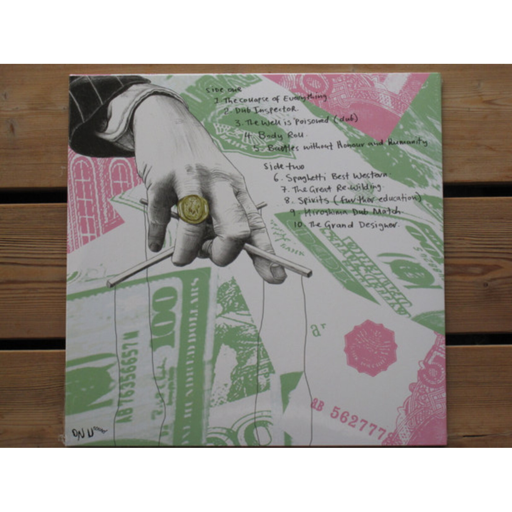 SHERWOOD, ADRIAN - COLLAPSE OF EVERYTHING - LP