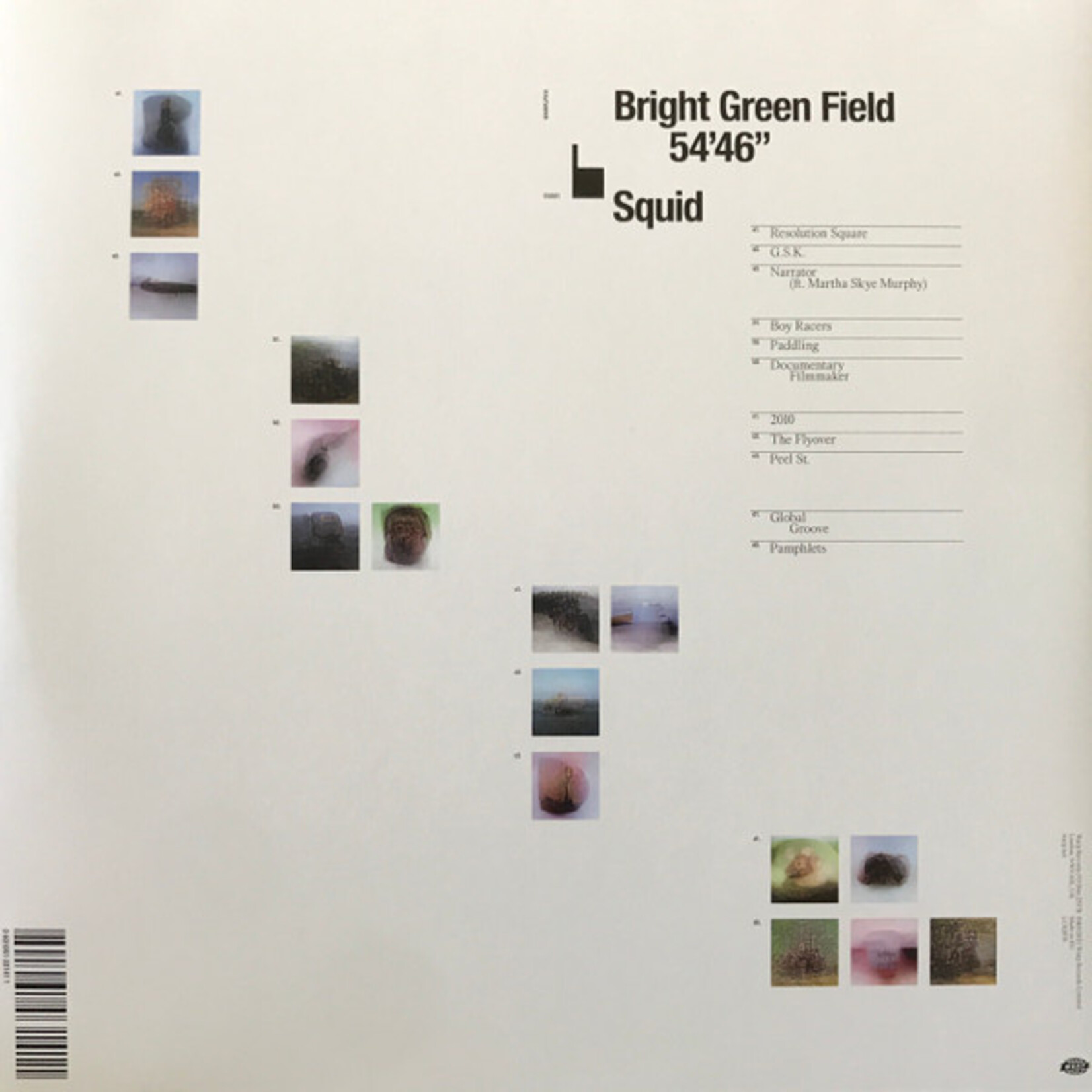SQUID - BRIGHT GREEN FIELD - GATEFOLD 2LP