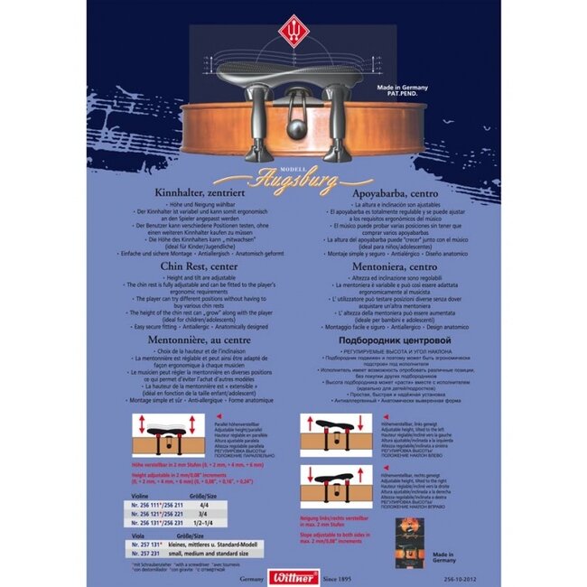 Kinsthouders type Augsburg