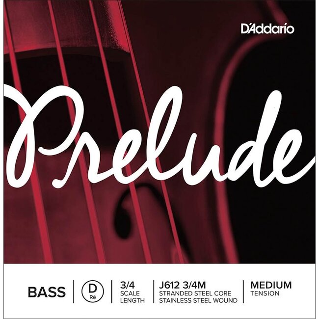 D'Addario Prelude snarenset double bass (1/8 - 3/4)