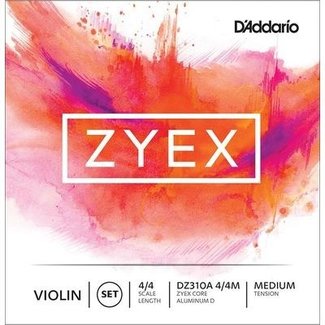 D'Addario Zyex violin strings