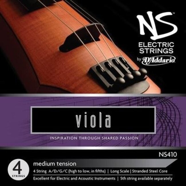 NS Electric viola strings Set