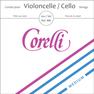Corelli Cello strings - staal (4/4)