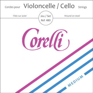 Corelli Cello strings - steel