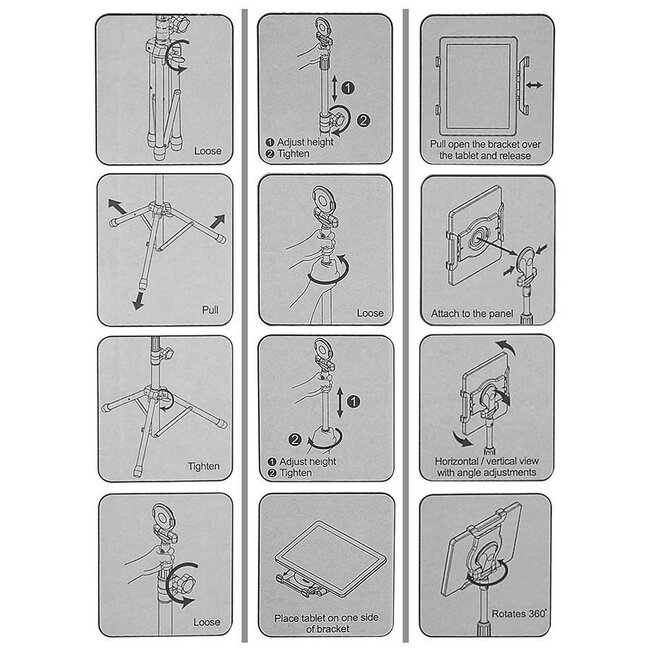 Notenständer/Ständer für Tablet iPad