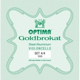 Optima Goldbrokat cello strings