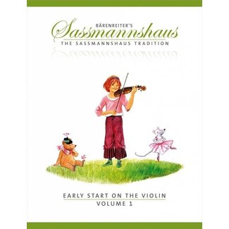 Sassmannshaus Early start on the Violin" method - 3 volumes