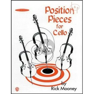 Mooney Position Pieces methode voor cello