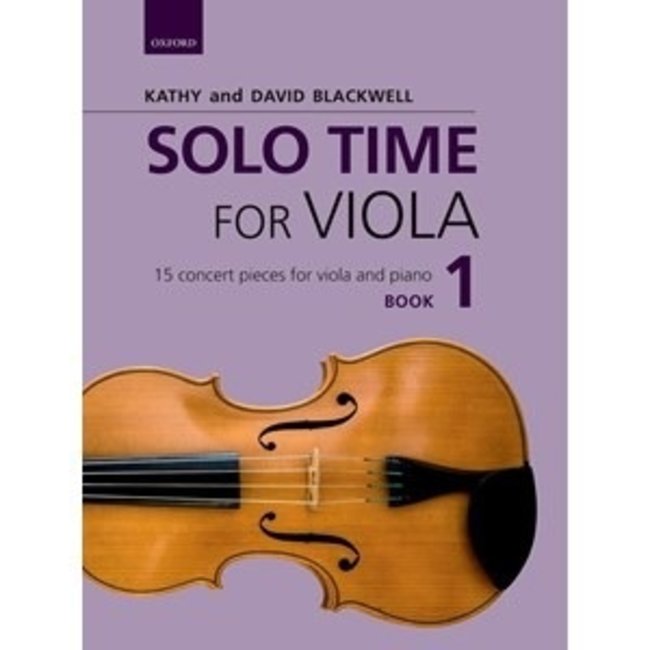 Blackwell Solo Time voor Viola (Altviool) -  3 delen