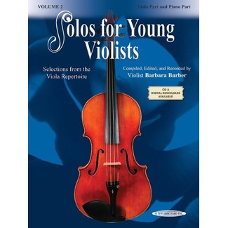 Barbara Barber Solos for Young Violists (viola selections)  - 5 volumes