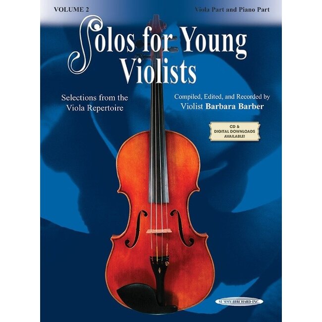 Barbara Barber Solos for Young Violists (altviool selections)  - 5 volumes